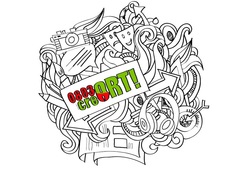 Joves artistes en residència amb “08030-CreArt”!