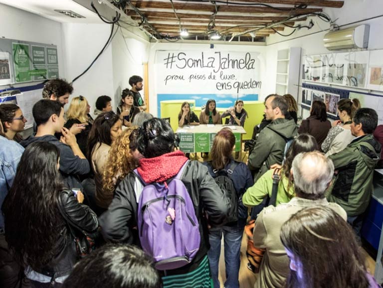 Comunicat de l’oficina d’habitatge popular de gràcia i l’Obra Social Barcelona