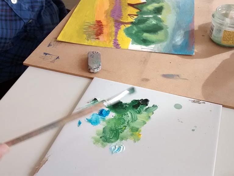 Exposició: Creacions de dibuix i pintura