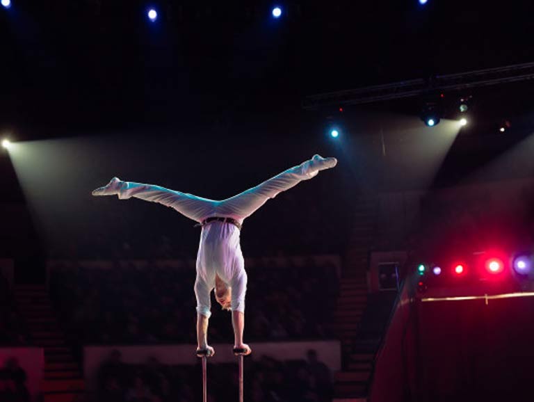 Espectacle de circ (RE)Corda, a càrrec de la Cia. Kamalik