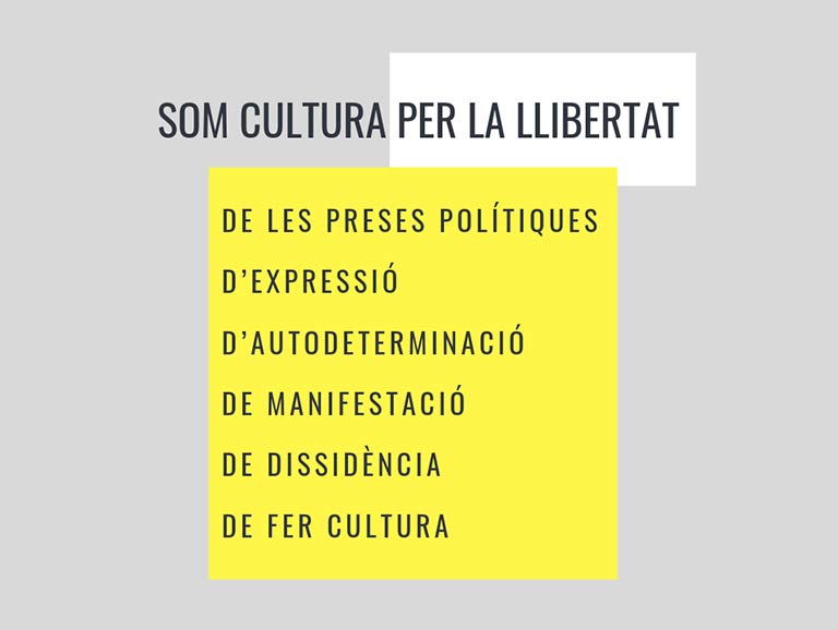 18/10: Vaga general – Cultura per la llibertat
