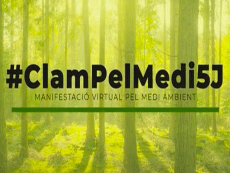 Manifestació virtual: Dia mundial del medi ambient #CLAMpelmedi5J